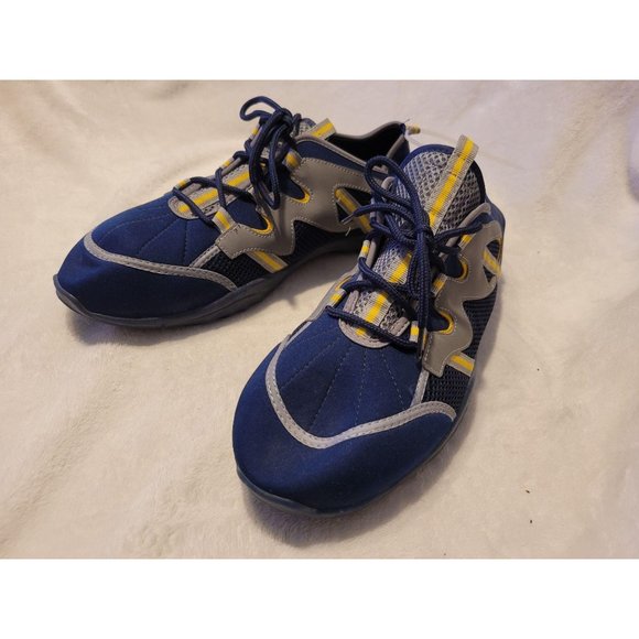 Sand n Sun Men's Blue Lace up Shoes - Picture 1 of 6